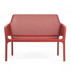 Outdoor Perforated 2-Seater Bench | Nardi Net | Italianfurniture.com