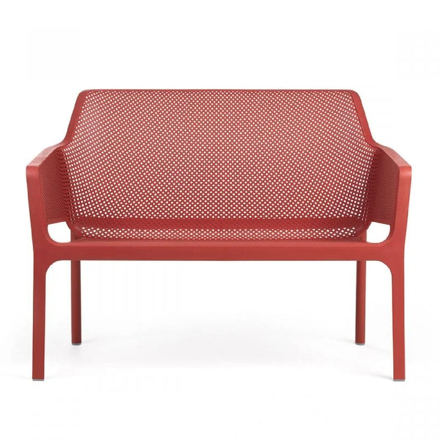 Outdoor Perforated 2-Seater Bench | Nardi Net | Italianfurniture.com