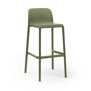Outdoor Perforated Stackable Bar Stool | Nardi Lido