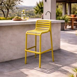 Slatted Outdoor Bar Stool | Nardi Doga