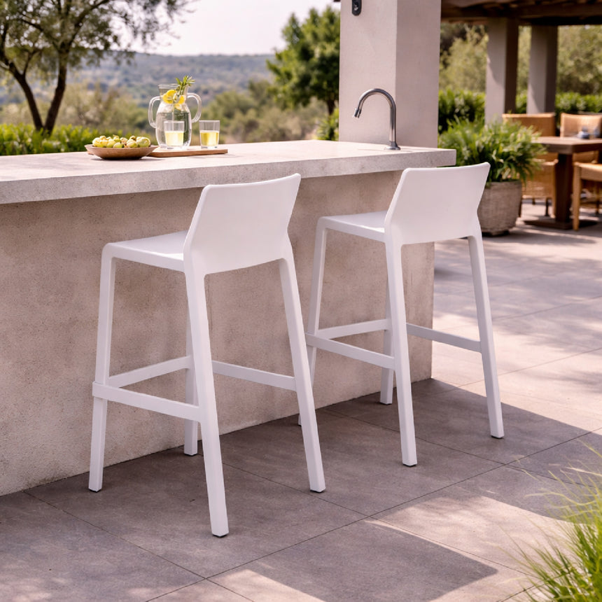 Minimalist Outdoor Bar Stool | Nardi Trill