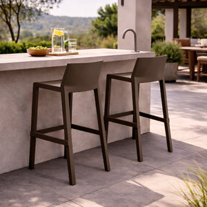 Minimalist Outdoor Bar Stool | Nardi Trill