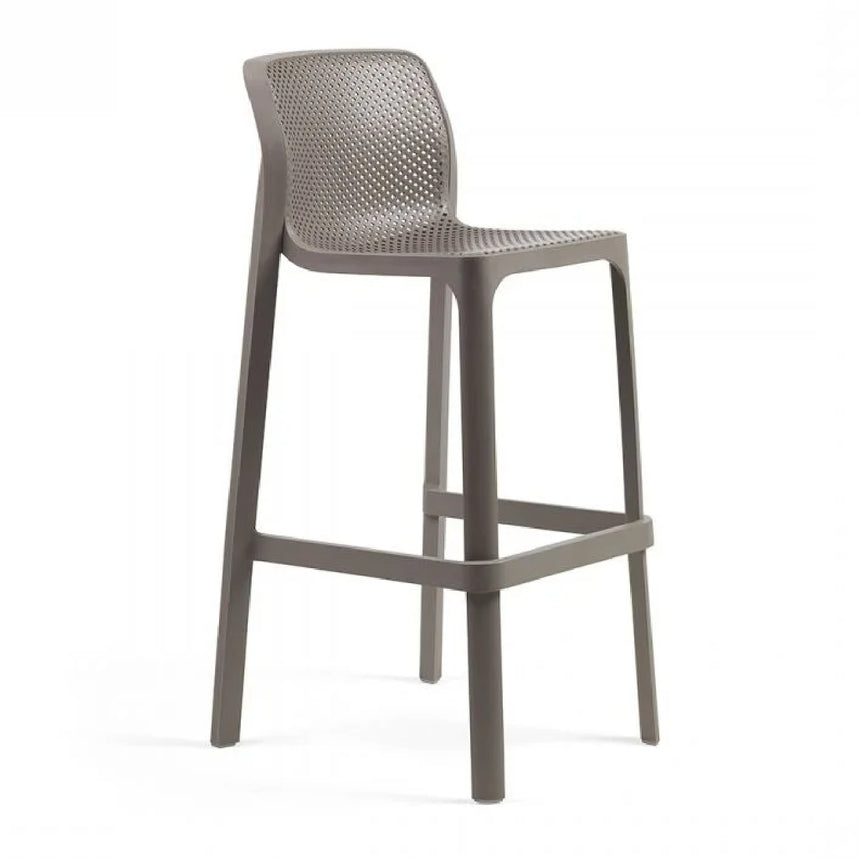 Outdoor Perforated Bar Stool | Nardi Net | Italianfurniture.com