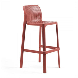 Outdoor Perforated Bar Stool | Nardi Net | Italianfurniture.com