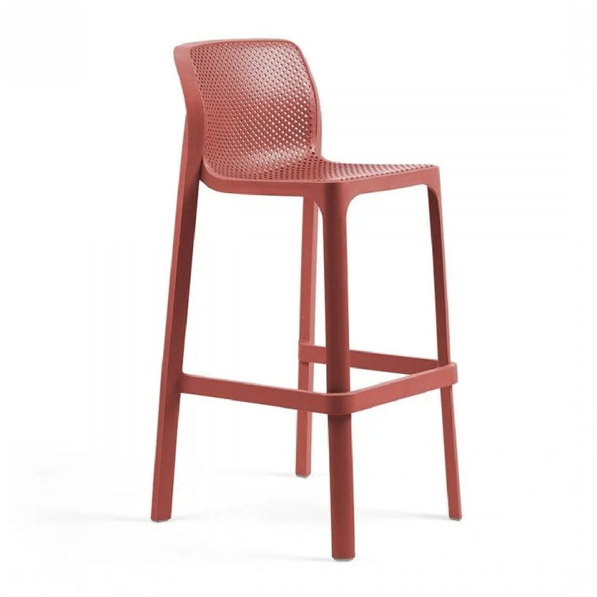 Outdoor Perforated Bar Stool | Nardi Net | Italianfurniture.com
