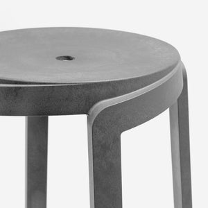 Regenerated Fiberglass Round Outdoor Stool | Nardi Stack Mini