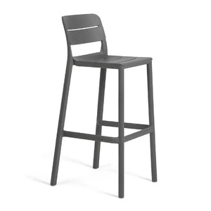 Regenerated Fiberglass Outdoor Bar Stool | Nardi Cassia | Italianfurniture.com