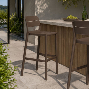 Fiberglass Outdoor Bar Stool | Nardi Cassia