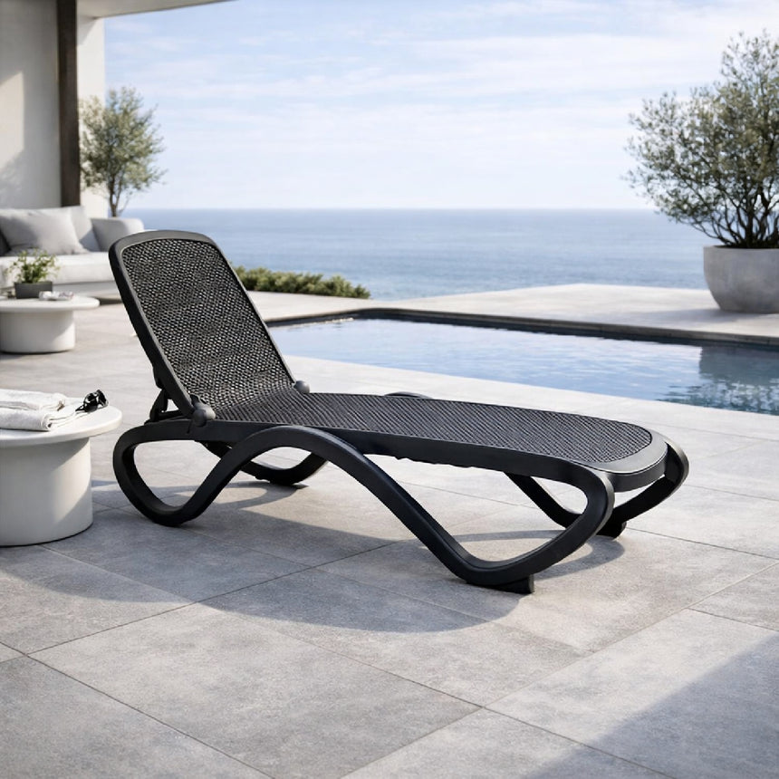 Fabric Adjustable Outdoor Chaise Lounge | Nardi Omega | Italianfurniture.com