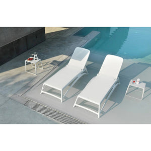 Fiberglass Frame Outdoor Chaise Lounge | Nardi Atlantico
