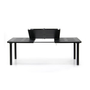 Extendable Outdoor Dining Table with Umbrella Hole | Nardi Libeccio