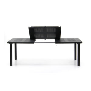 Extendable Outdoor Dining Table with Umbrella Hole | Nardi Libeccio