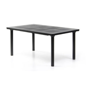 Extendable Outdoor Dining Table with Umbrella Hole | Nardi Libeccio