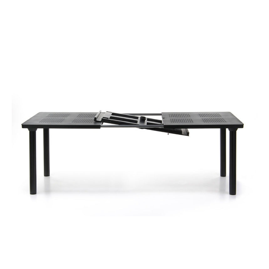 Extendable Outdoor Dining Table with Umbrella Hole | Nardi Libeccio