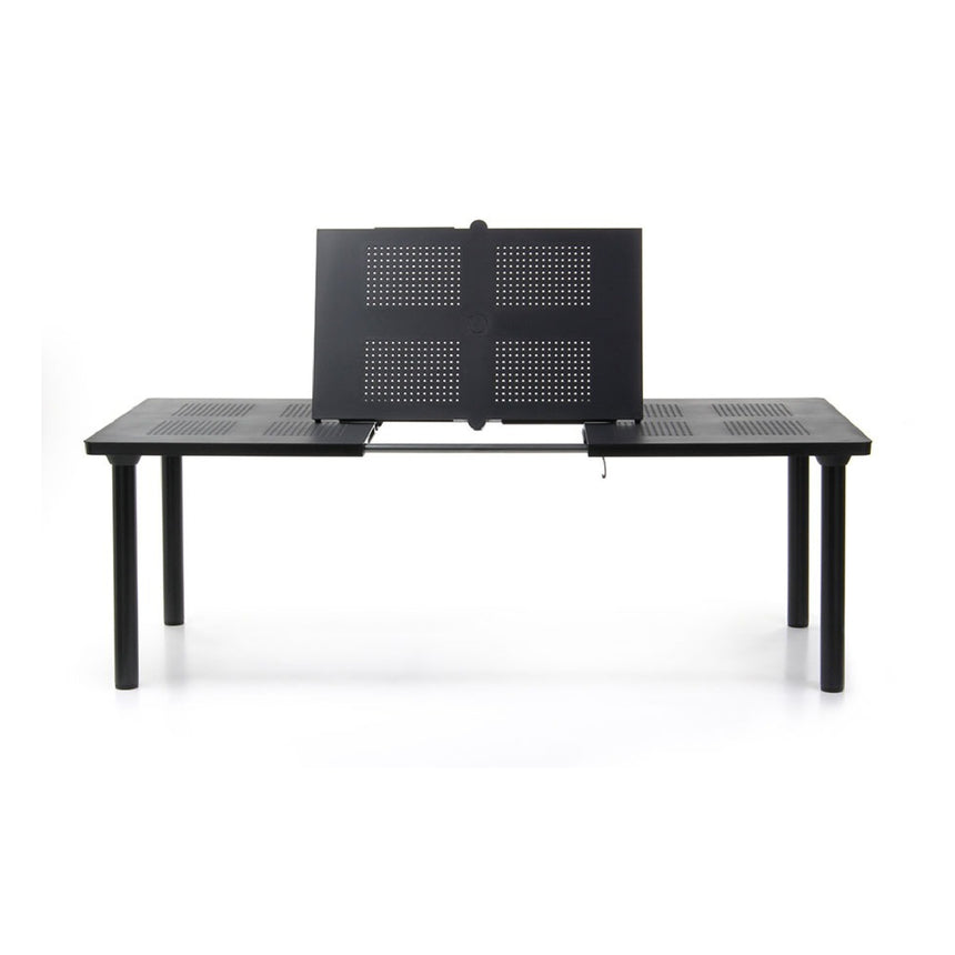 Extendable Outdoor Dining Table with Umbrella Hole | Nardi Libeccio