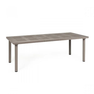 Extendable Outdoor Dining Table with Umbrella Hole | Nardi Libeccio