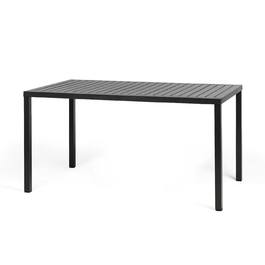 Rectangular Slatted Outdoor Dining Table | Nardi Cube