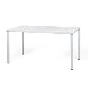 Rectangular Slatted Outdoor Dining Table | Nardi Cube