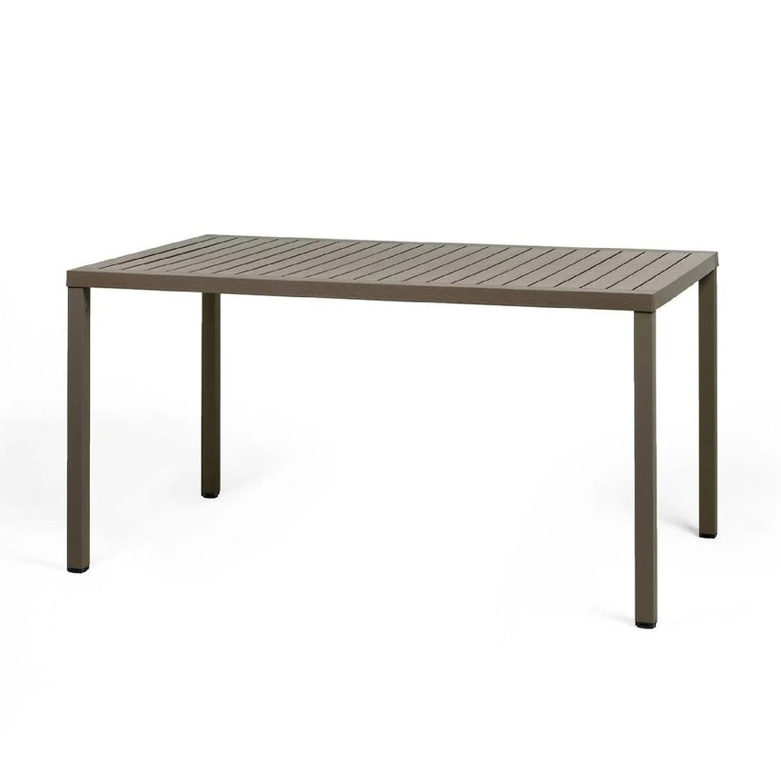 Rectangular Slatted Outdoor Dining Table | Nardi Cube