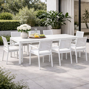 Aluminum Framed Extendible Outdoor Dining Table | Nardi Rio