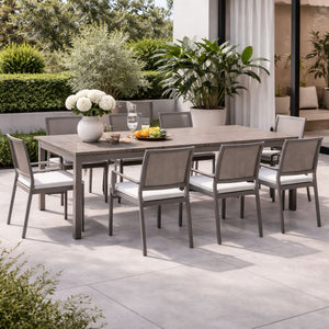 Aluminum Framed Extendible Outdoor Dining Table | Nardi Rio