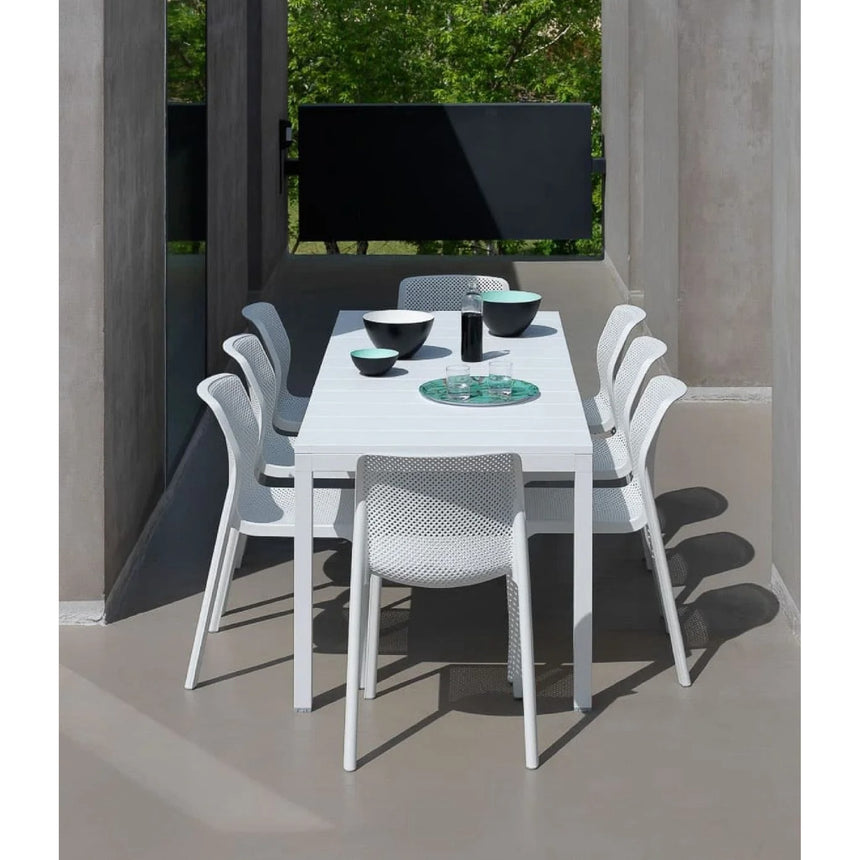 Aluminum Framed Extendible Outdoor Dining Table | Nardi Rio