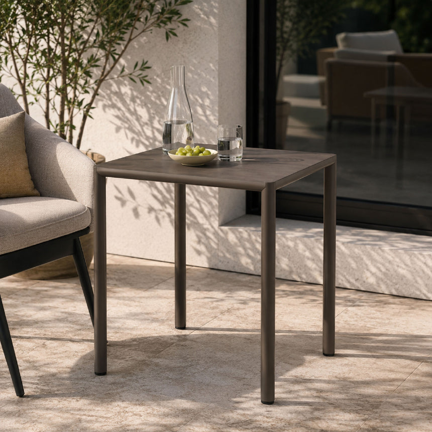 Aluminum Adjustable Outdoor Dining Table | Nardi Piave