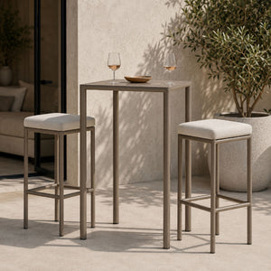 Aluminum Adjustable Outdoor High Table | Nardi Piave