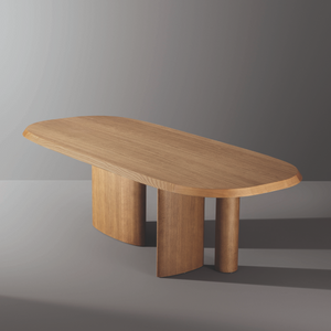 Asymmetrical Black Dining Table | Bonaldo Padiglioni | Italianfurniture.com