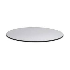 Grained Leather Round Placemat | Pinetti | Italianfurniture.com
