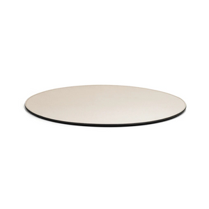 Grained Leather Round Placemat | Pinetti | Italianfurniture.com