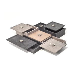 Metal Knot Leather Box | Pinetti Thalia | Italianfurniture.com