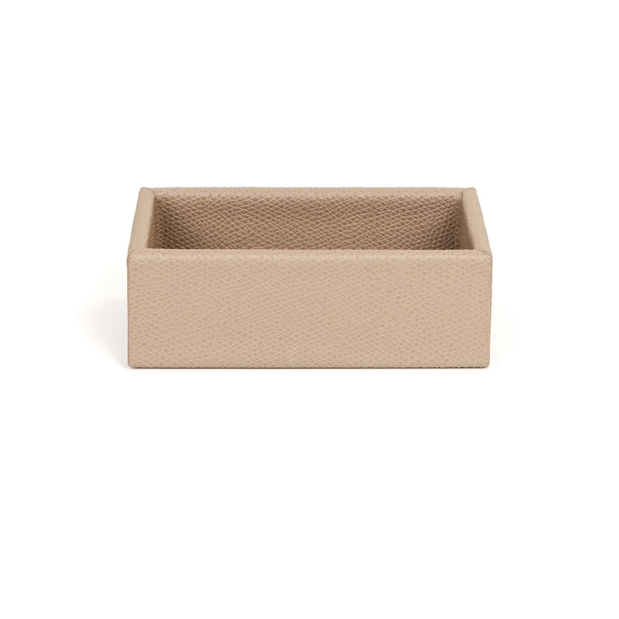 Waterproof Leather Rectangular Box S | Pinetti | Italian Furniture