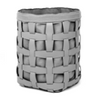 Woven Leather Outdoor Basket | Pinetti Hook | Italianfurniture.com