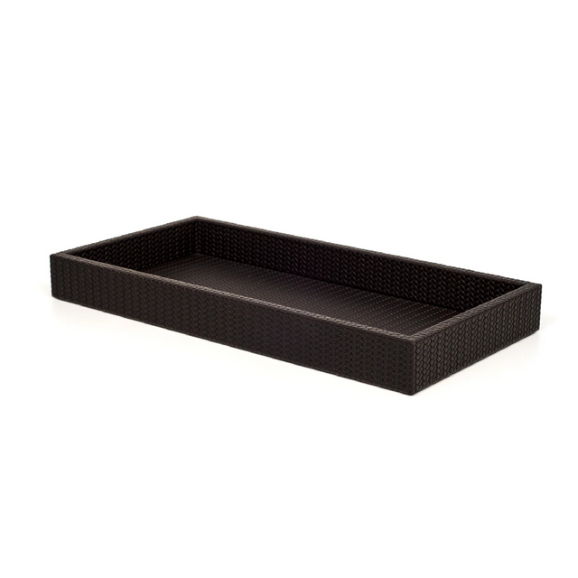 Leather Covered Serving Tray | Pinetti Samurai | Italianfurniture.com