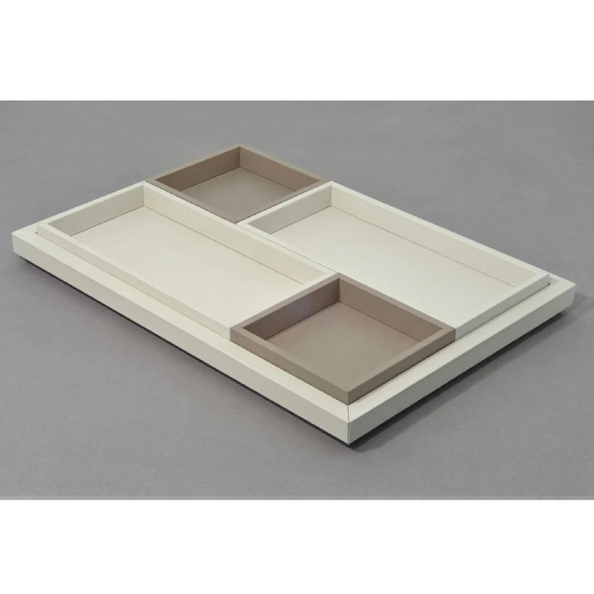 Leather Covered Serving Tray | Pinetti Samurai | Italianfurniture.com