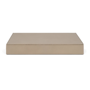 Calf Leather Lidded Box L | Pinetti | Italianfurniture.com