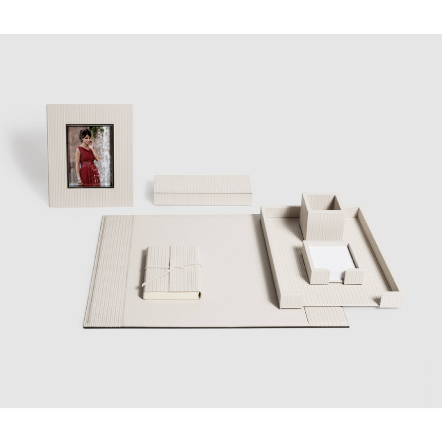 Rectangular Leather Paper Holder | Pinetti | Italianfurniture.com