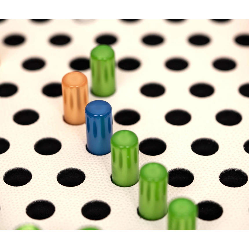 Leather Board Game | Pinetti Chinese Checkers | Italianfurniture.com