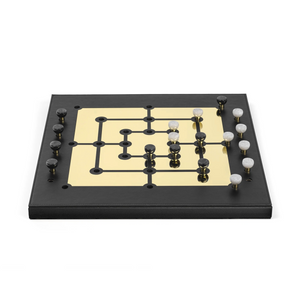 Leather Strategy Game Set | Pinetti Mill | Italianfurniture.com