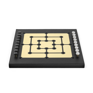 Leather Strategy Game Set | Pinetti Mill | Italianfurniture.com