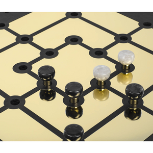 Leather Strategy Game Set | Pinetti Mill | Italianfurniture.com