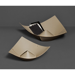 Hat-Inspired Leather Basket | Pinetti Sombrero | Italianfurniture.com