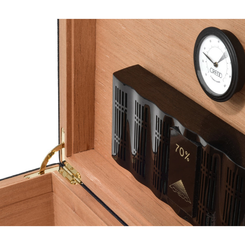 Leather Covered Cigars Humidor | Pinetti | Italianfurniture.com