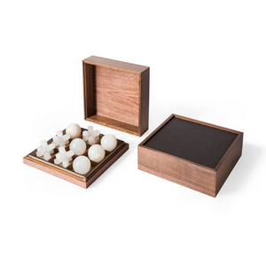 Alabaster Board Game | Pinetti Tic Tac Toe | Italianfurniture.com