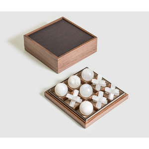 Alabaster Board Game | Pinetti Tic Tac Toe | Italianfurniture.com