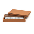 Leather Box Board Game | Pinetti Dominoes | Italianfurniture.com