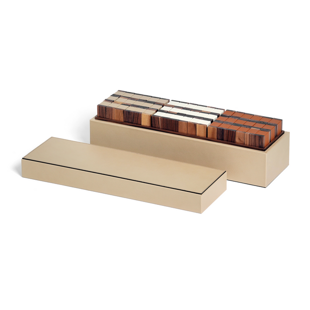 Italian Leather Covered Game Board | Pinetti | Italianfurniture.com