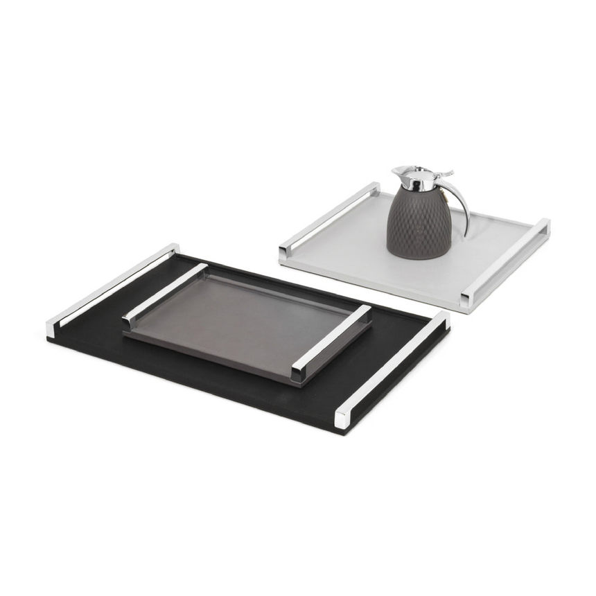Wooden Tray with Metal Handles | Pinetti Giove | Italianfurniture.com