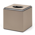 Leather Square Tissue Box | Pinetti | Italianfurniture.com